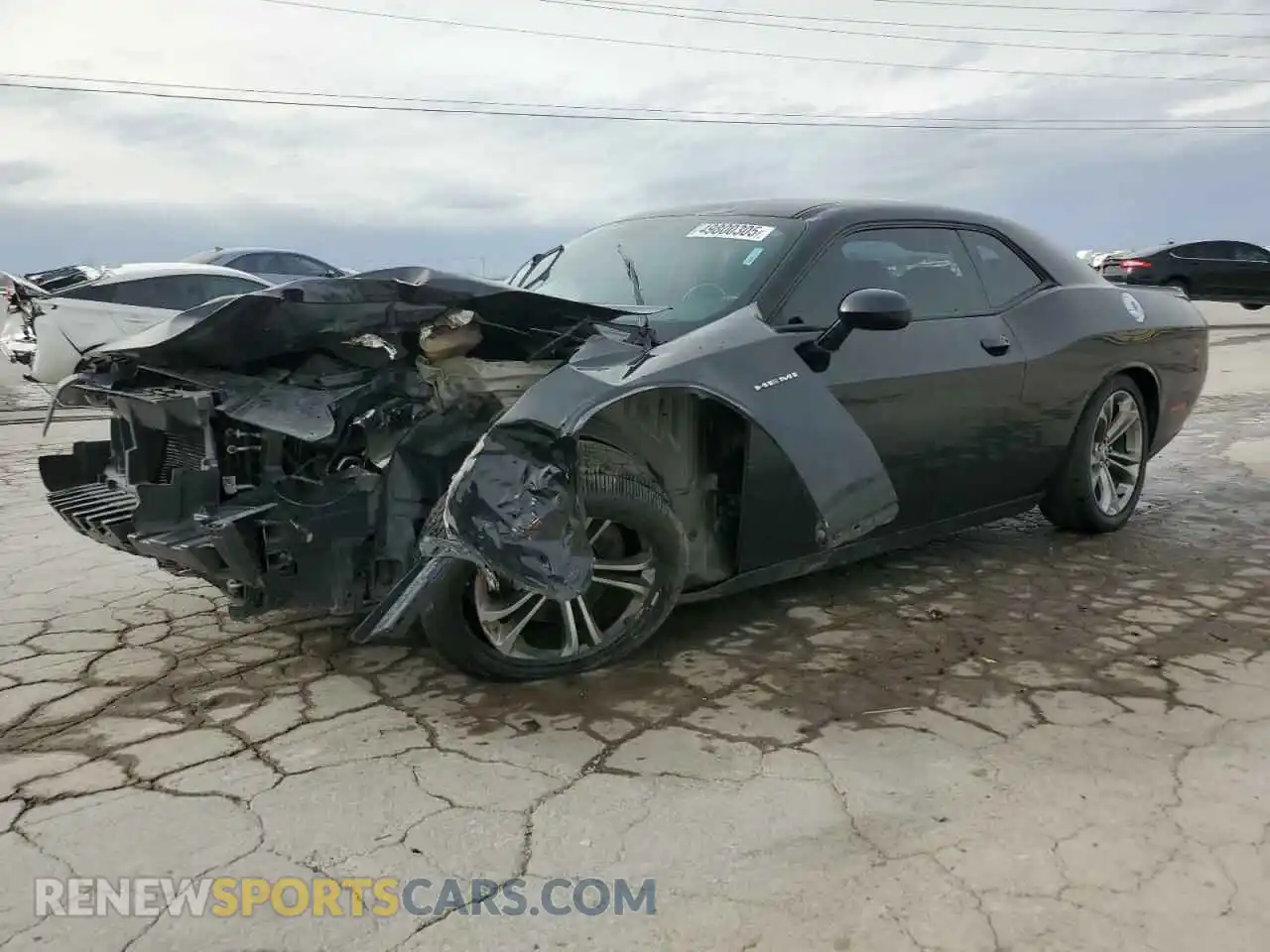 1 Photograph of a damaged car 2C3CDZBT9LH146320 DODGE CHALLENGER 2020