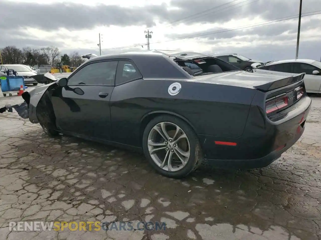 2 Photograph of a damaged car 2C3CDZBT9LH146320 DODGE CHALLENGER 2020
