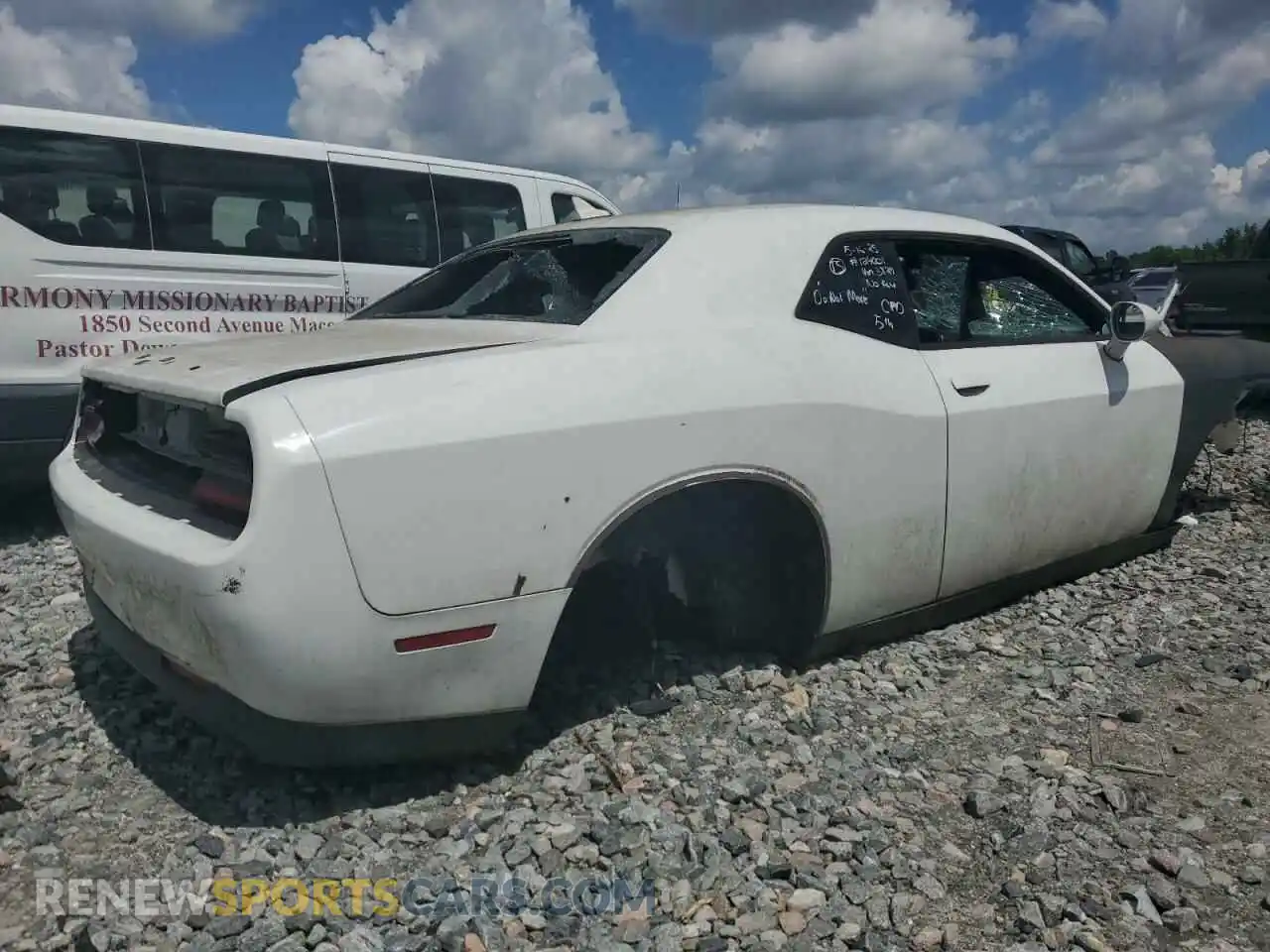 3 Фотография поврежденного автомобиля 2C3CDZC9XLH113829 DODGE CHALLENGER 2020