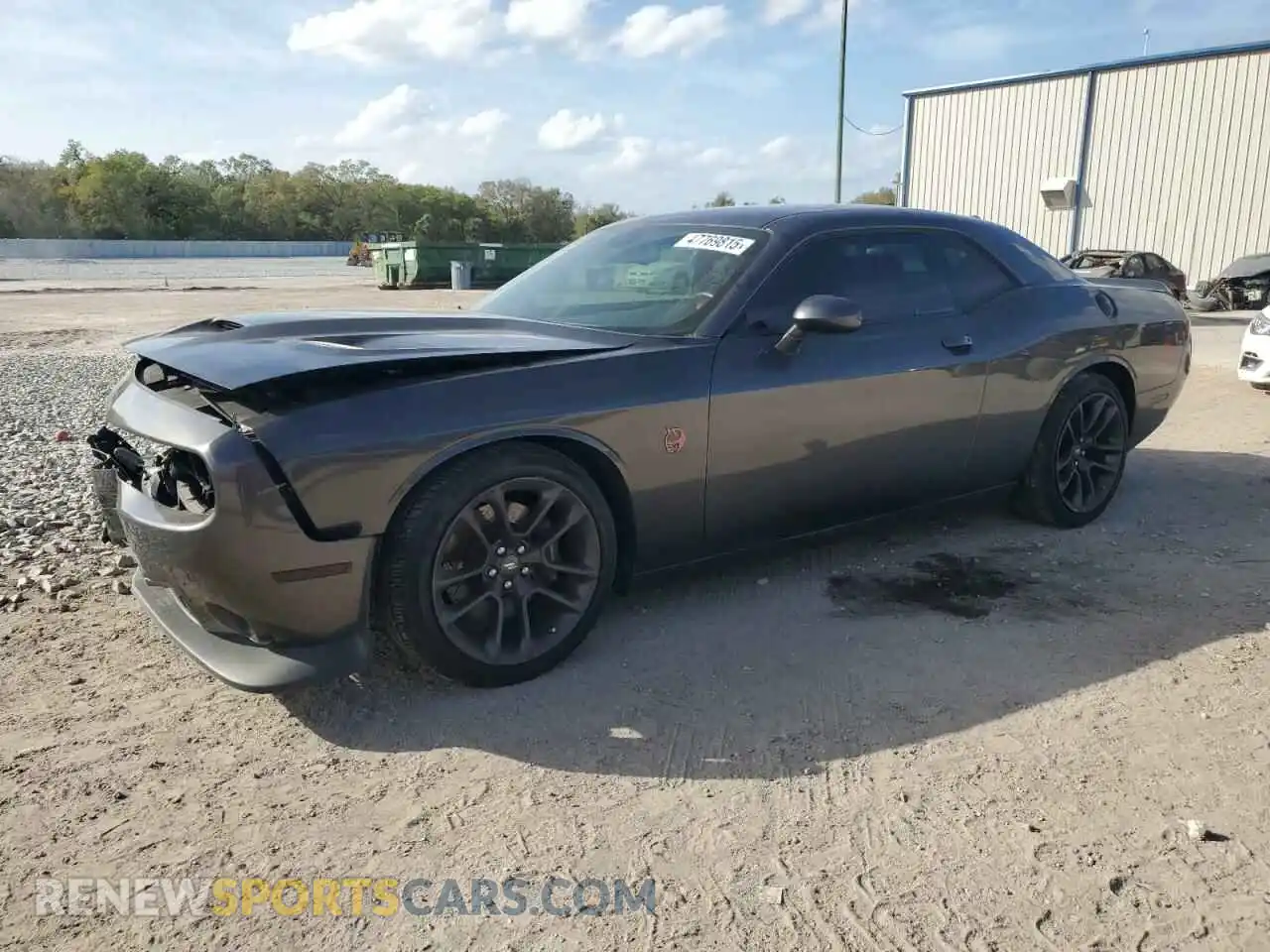 1 Photograph of a damaged car 2C3CDZFJ4LH143463 DODGE CHALLENGER 2020