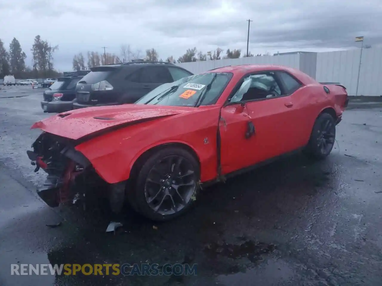 1 Photograph of a damaged car 2C3CDZFJ9LH236608 DODGE CHALLENGER 2020