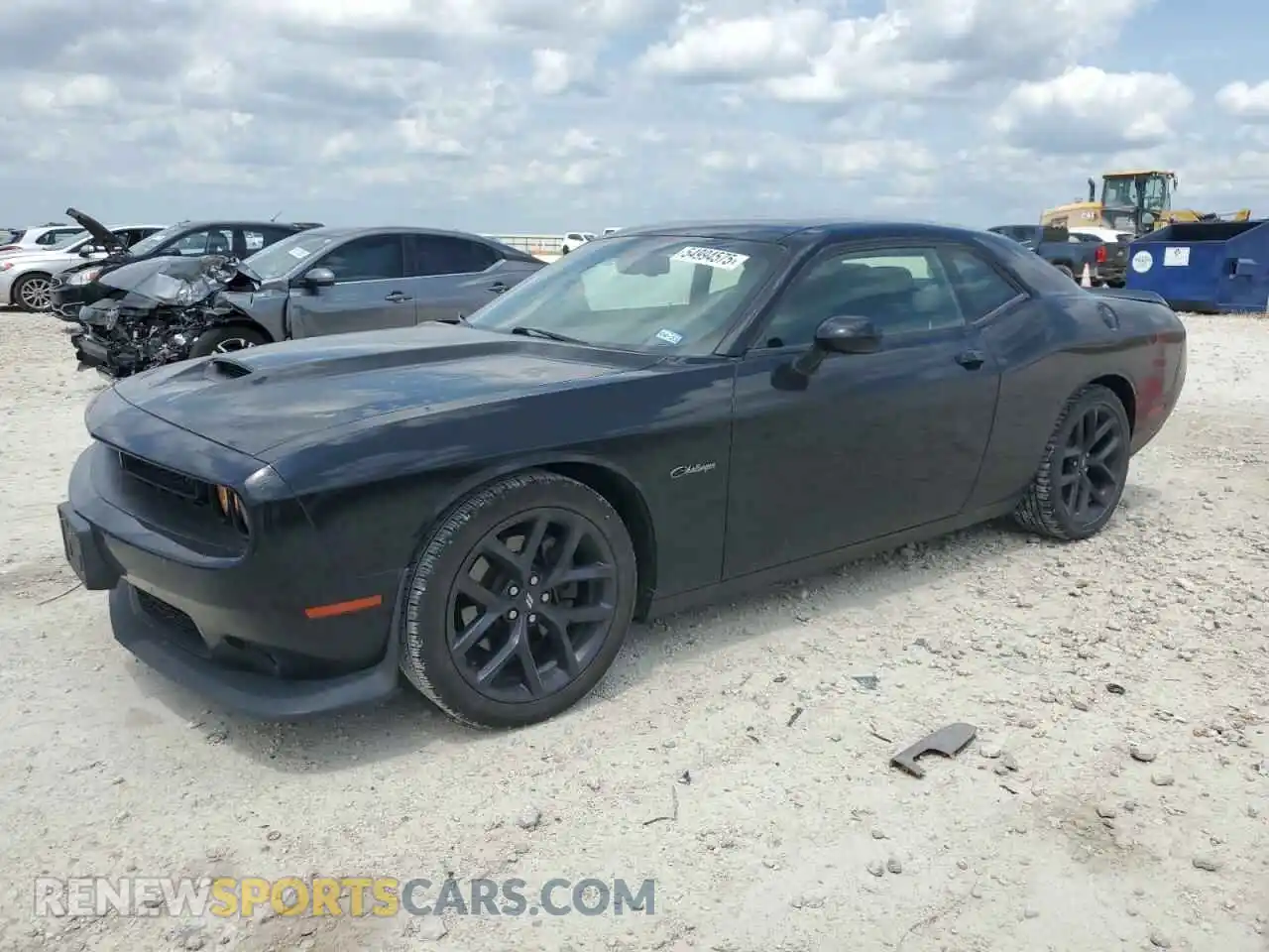 1 Photograph of a damaged car 2C3CDZJG0LH196687 DODGE CHALLENGER 2020