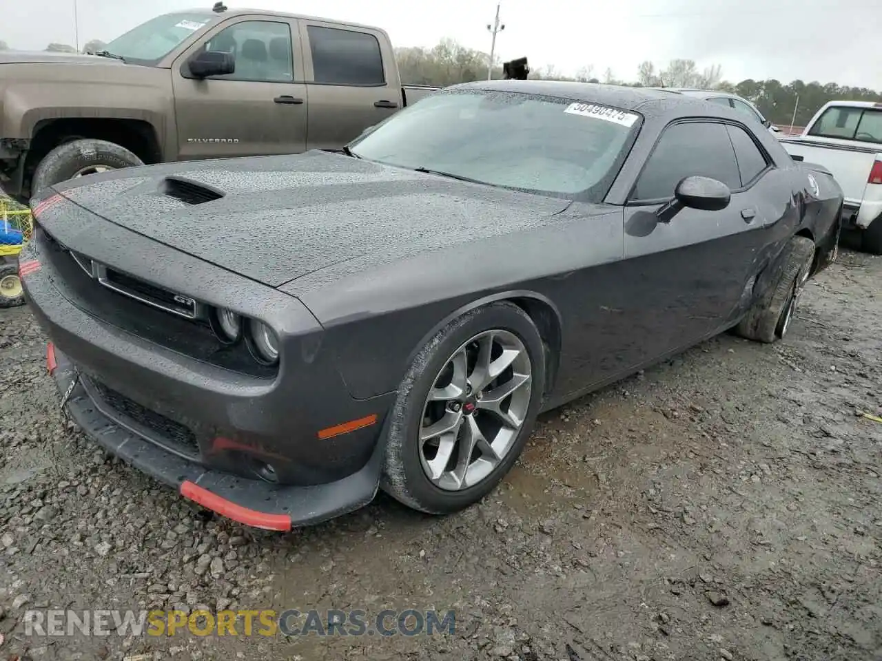 1 Photograph of a damaged car 2C3CDZJG6LH112873 DODGE CHALLENGER 2020