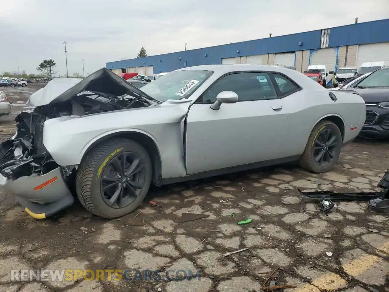 1 Photograph of a damaged car 2C3CDZKG4LH174755 DODGE CHALLENGER 2020