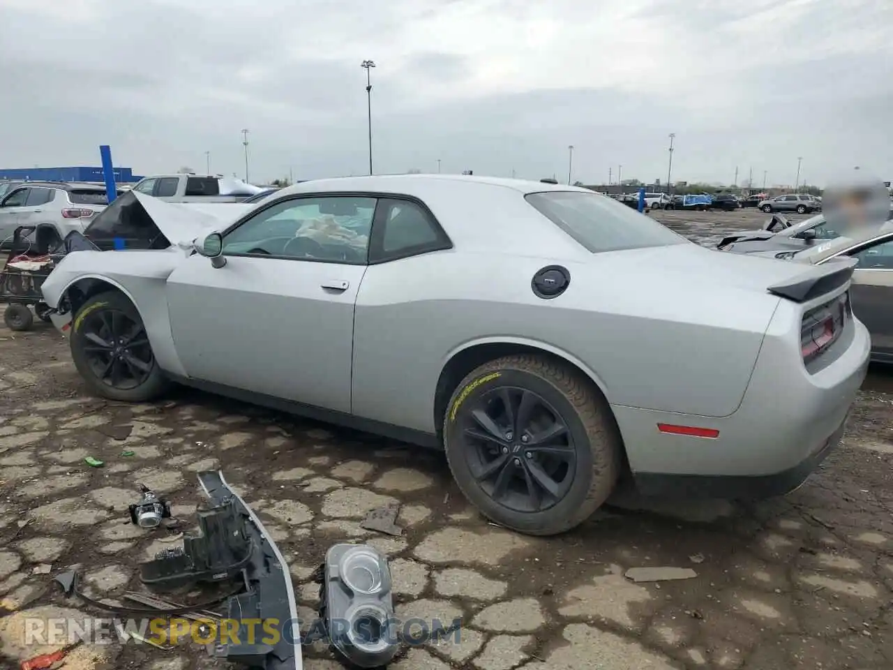 2 Photograph of a damaged car 2C3CDZKG4LH174755 DODGE CHALLENGER 2020