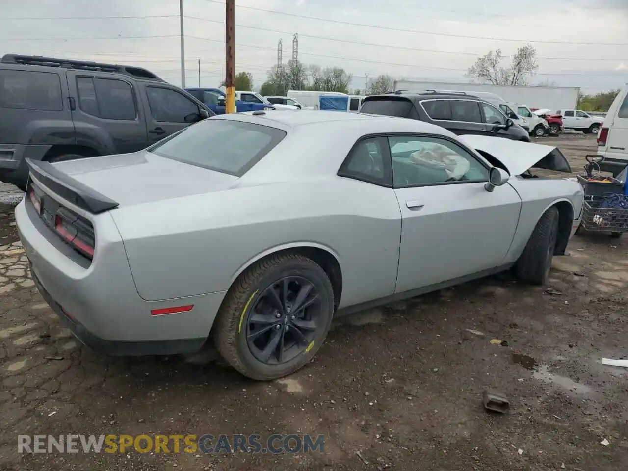 3 Photograph of a damaged car 2C3CDZKG4LH174755 DODGE CHALLENGER 2020
