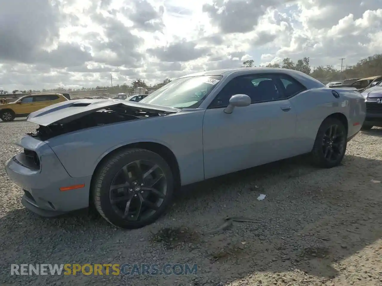 1 Photograph of a damaged car 2C3CDZAG0MH503406 DODGE CHALLENGER 2021