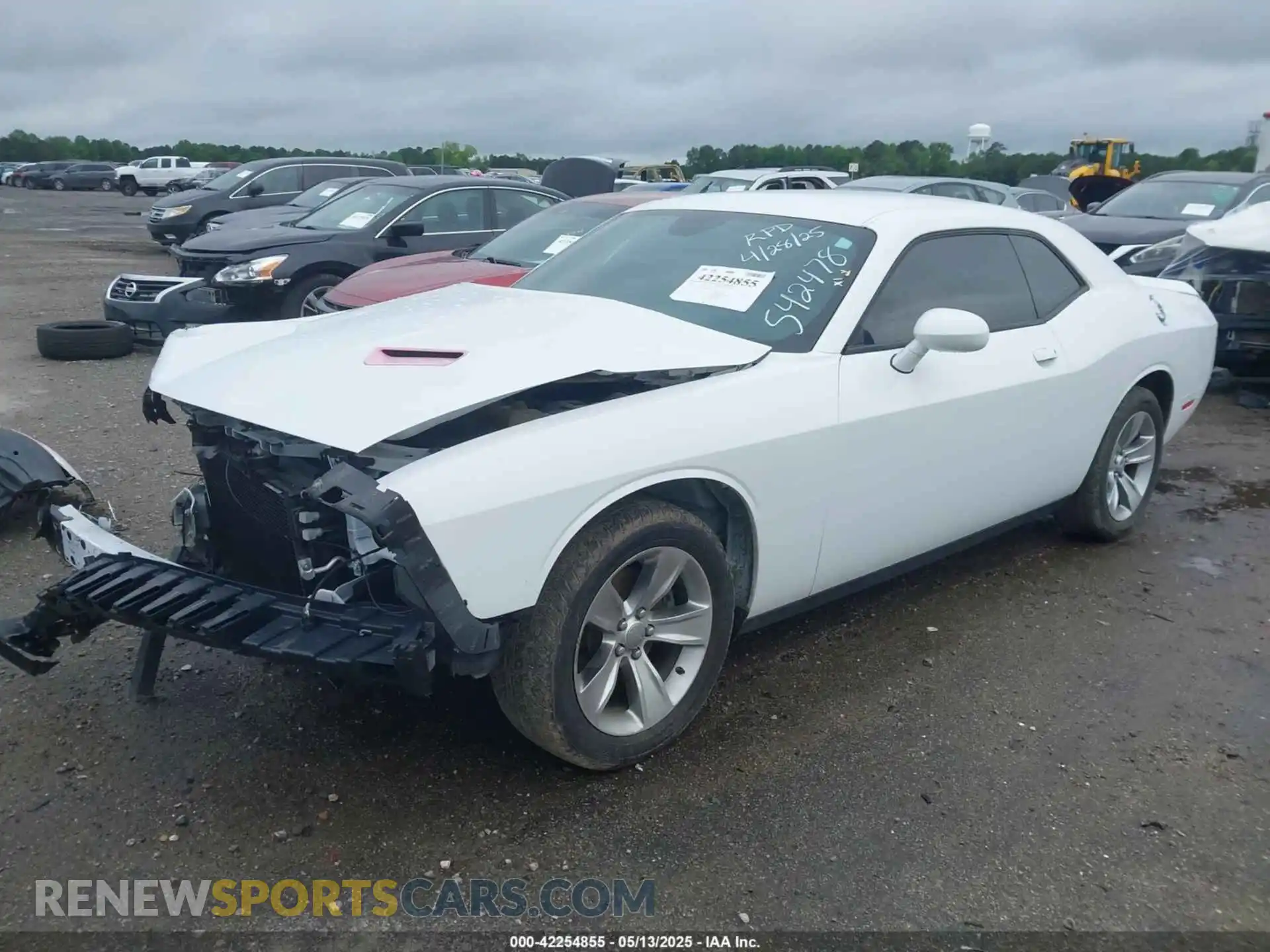 2 fotografías del automóvil dañado 2C3CDZAG0MH542478 DODGE CHALLENGER 2021