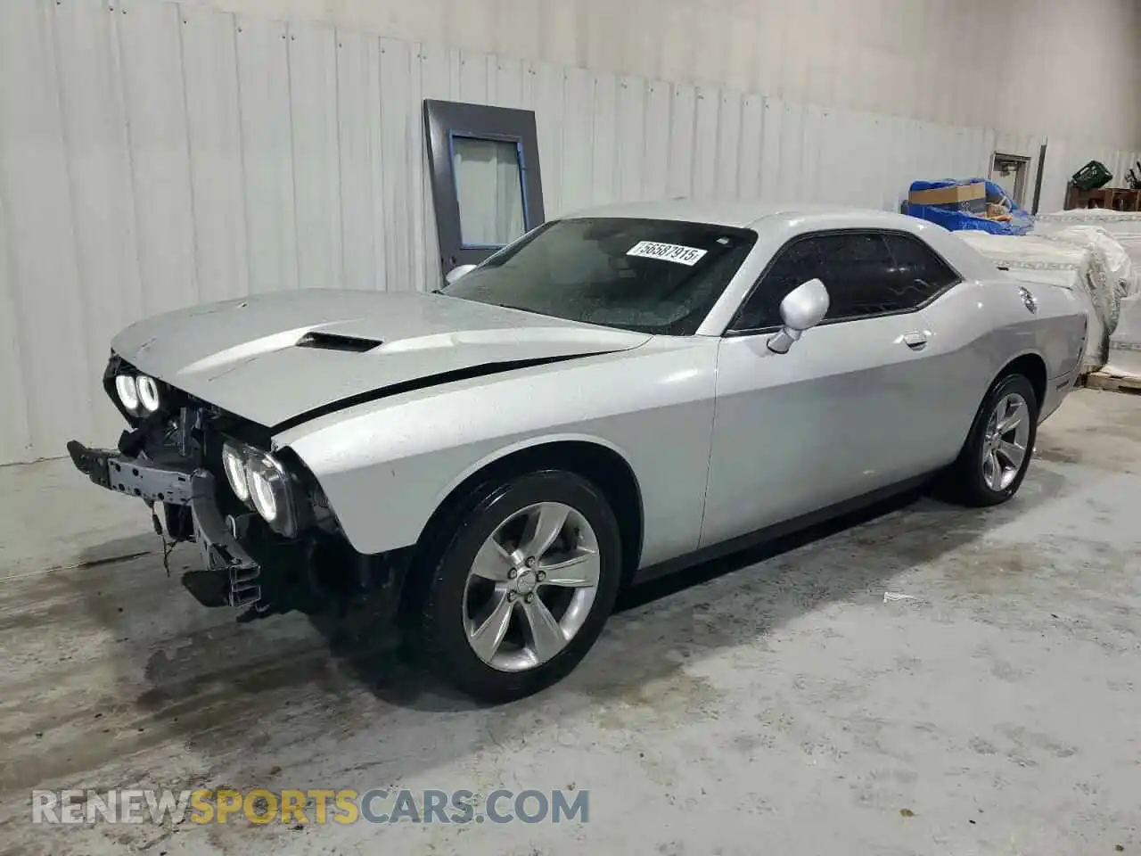 1 Photograph of a damaged car 2C3CDZAG0MH546952 DODGE CHALLENGER 2021
