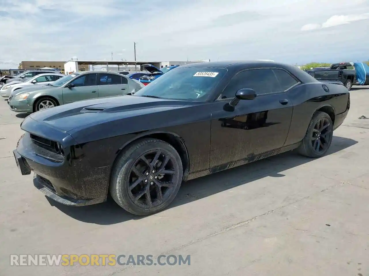 1 Photograph of a damaged car 2C3CDZAG0MH568370 DODGE CHALLENGER 2021