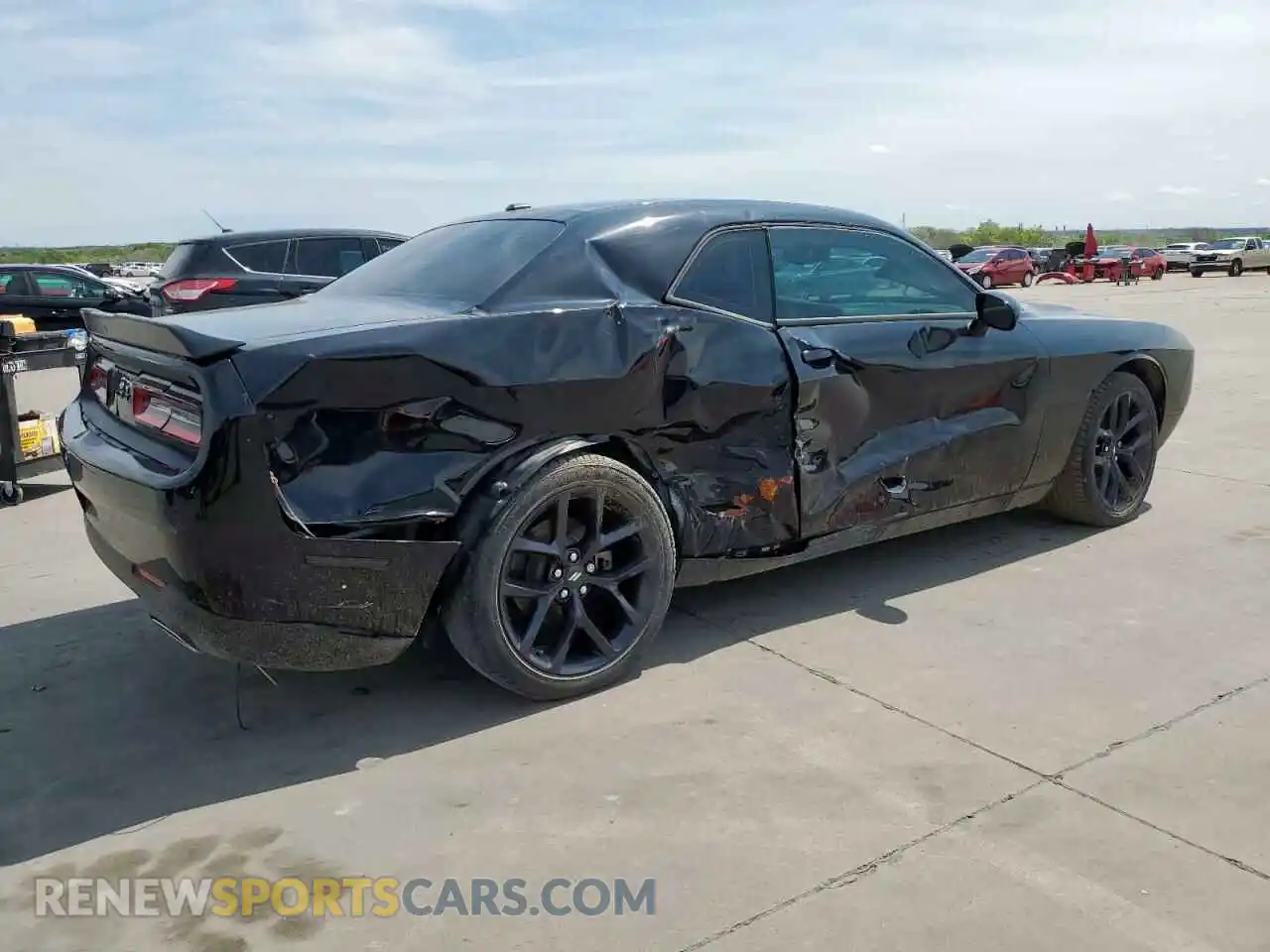 3 Photograph of a damaged car 2C3CDZAG0MH568370 DODGE CHALLENGER 2021