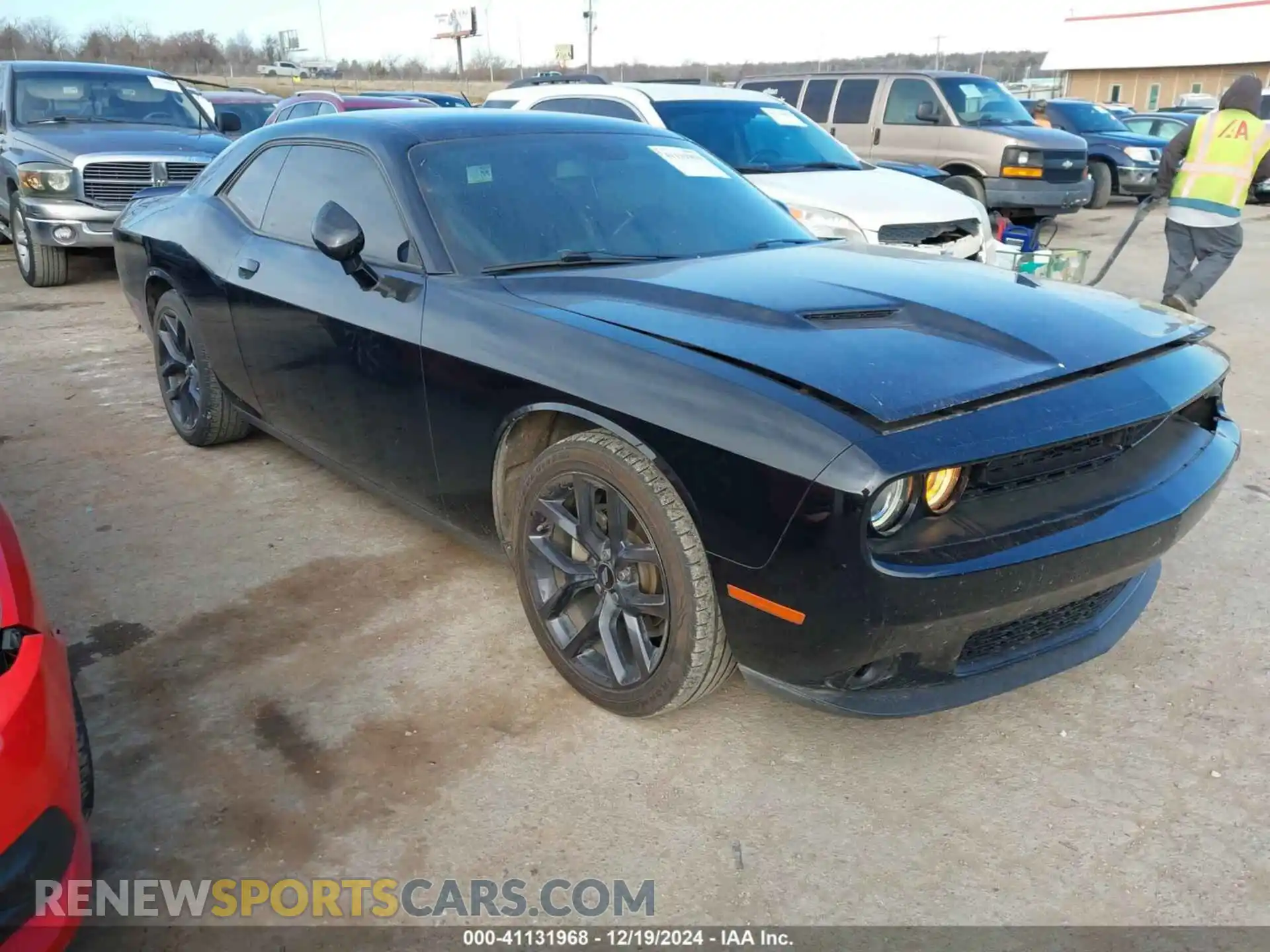 1 Photograph of a damaged car 2C3CDZAG0MH573651 DODGE CHALLENGER 2021