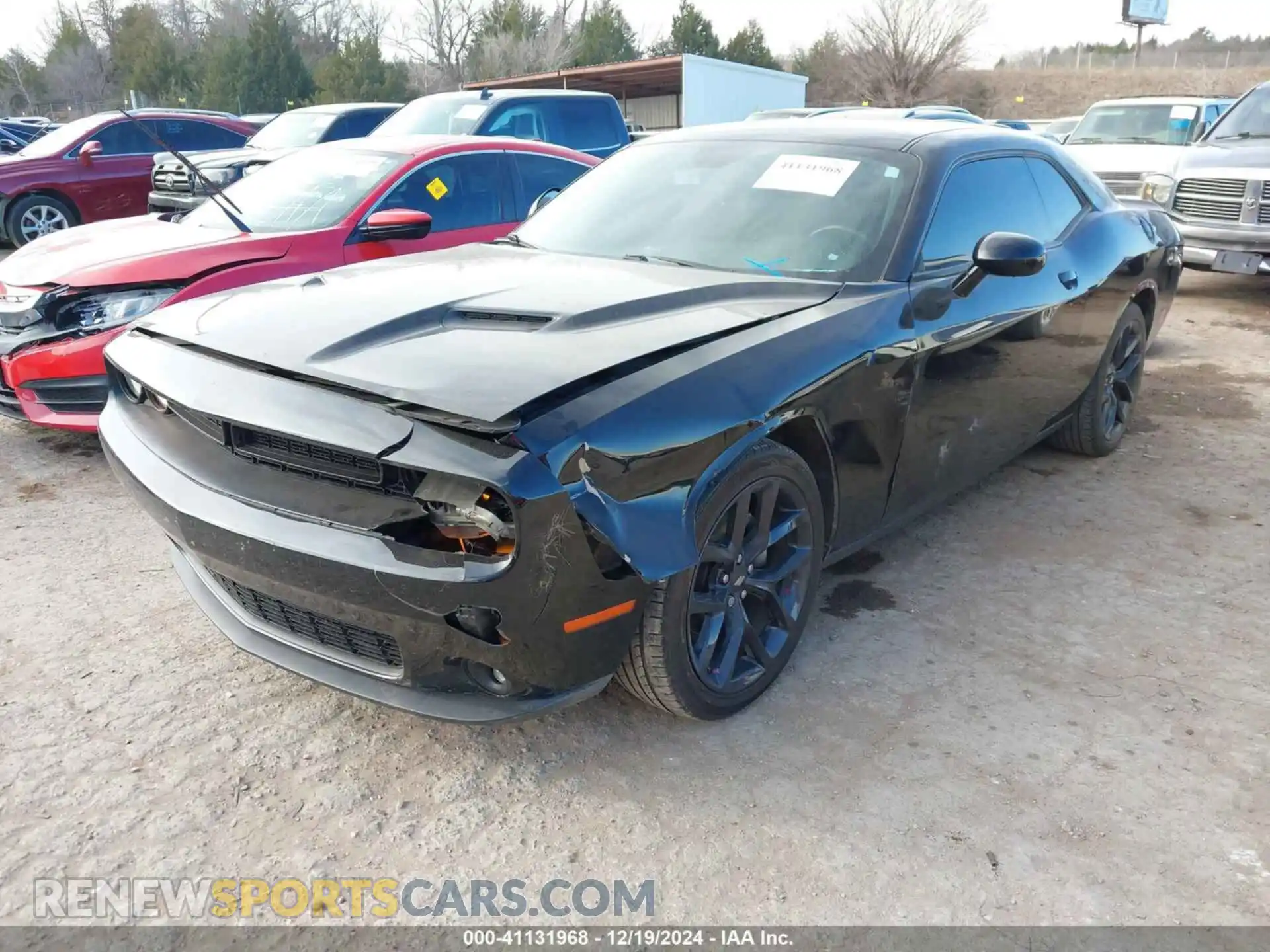 2 Photograph of a damaged car 2C3CDZAG0MH573651 DODGE CHALLENGER 2021
