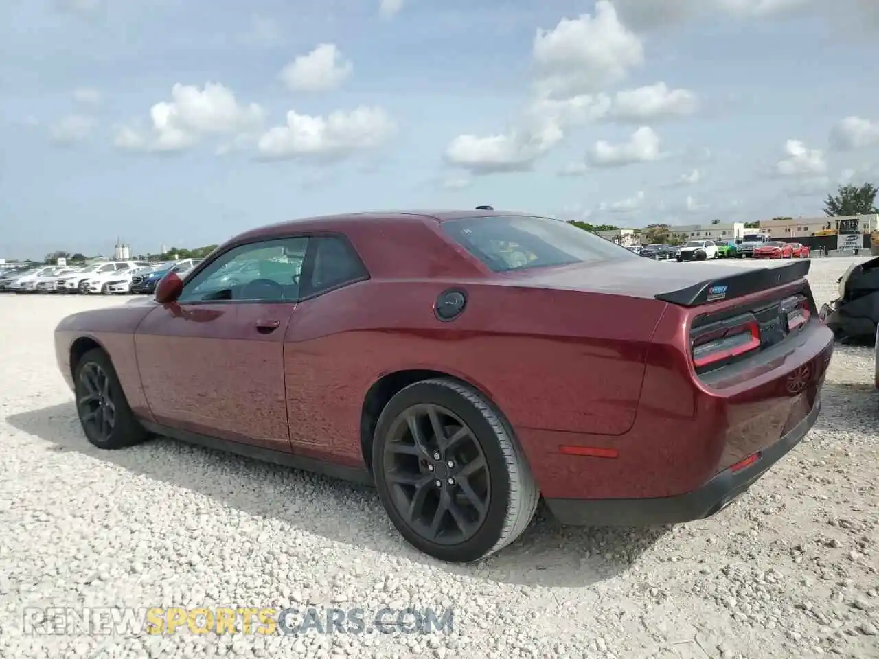 2 Photograph of a damaged car 2C3CDZAG0MH604865 DODGE CHALLENGER 2021