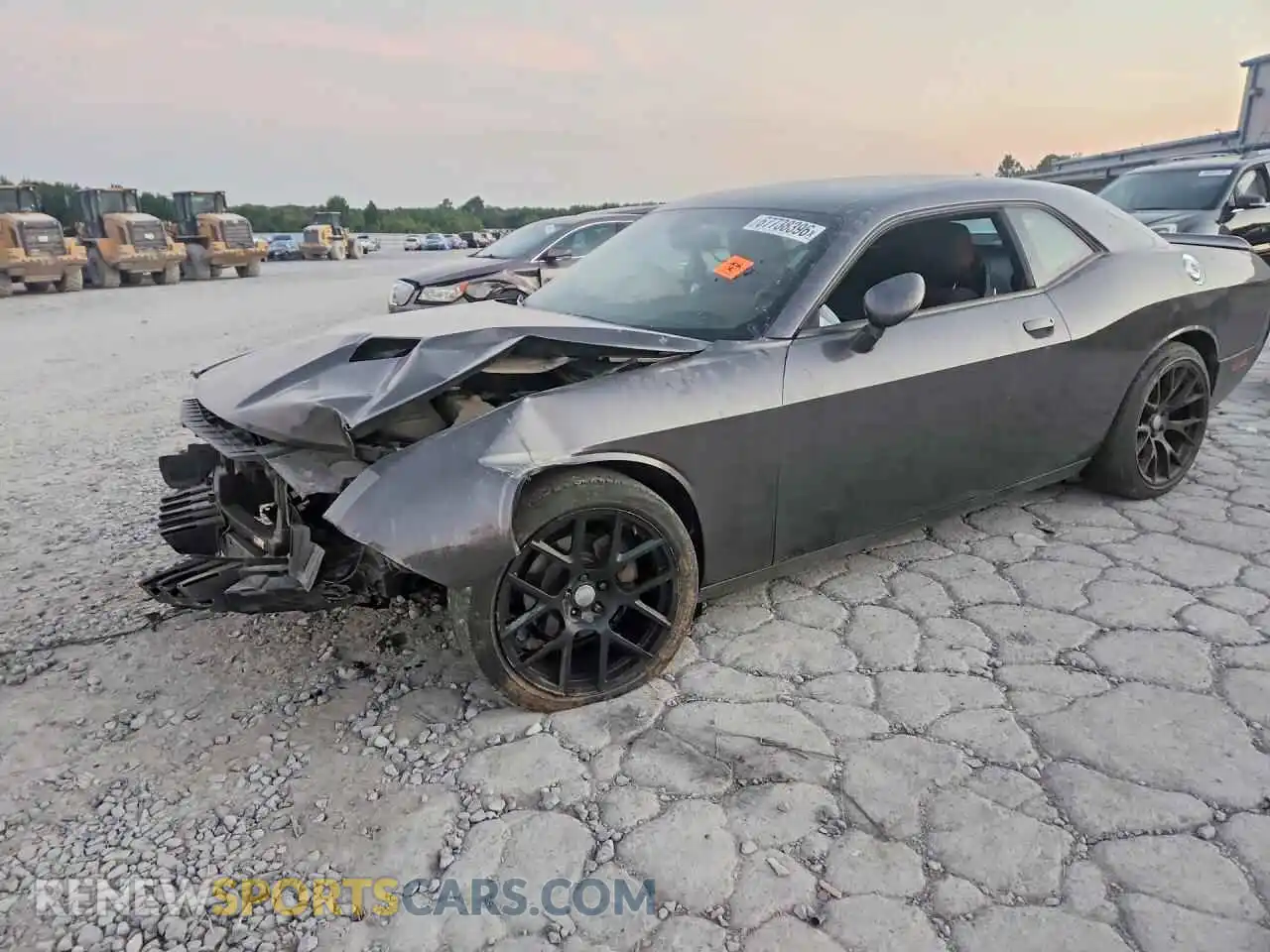 1 Photograph of a damaged car 2C3CDZAG0MH627076 DODGE CHALLENGER 2021