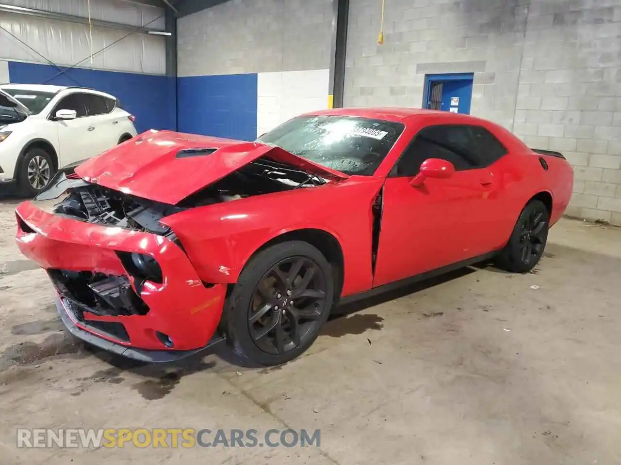 1 Photograph of a damaged car 2C3CDZAG1MH503379 DODGE CHALLENGER 2021