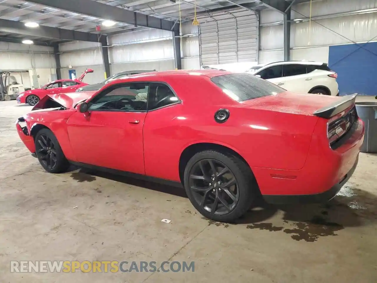 2 Photograph of a damaged car 2C3CDZAG1MH503379 DODGE CHALLENGER 2021