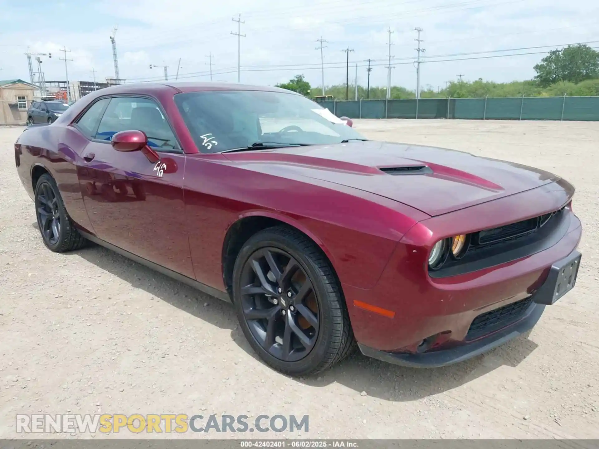 1 Photograph of a damaged car 2C3CDZAG1MH560598 DODGE CHALLENGER 2021