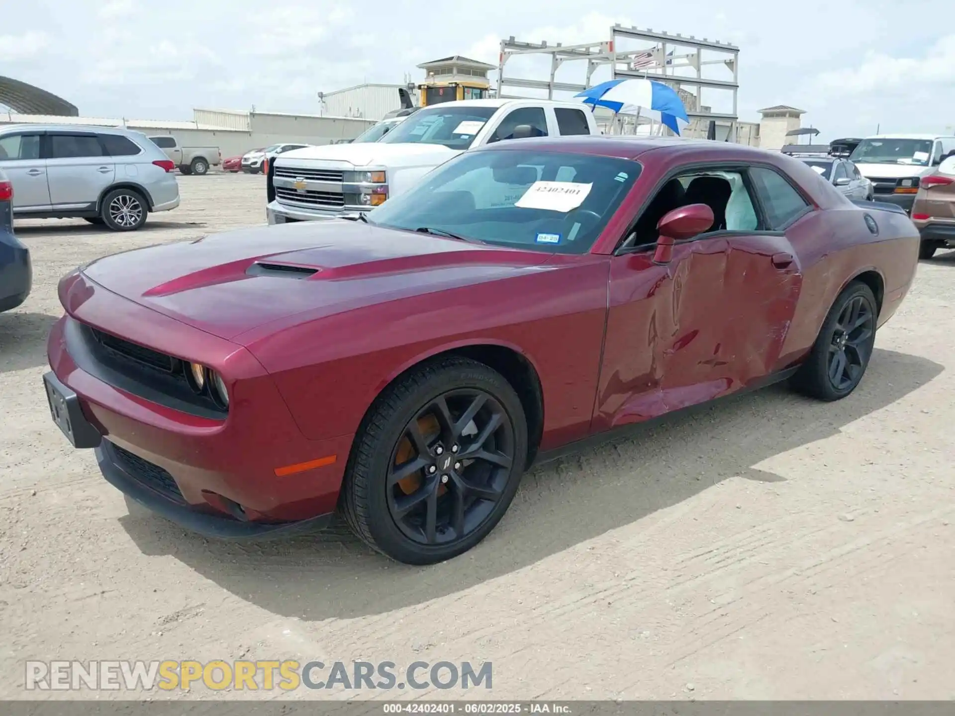 2 Photograph of a damaged car 2C3CDZAG1MH560598 DODGE CHALLENGER 2021