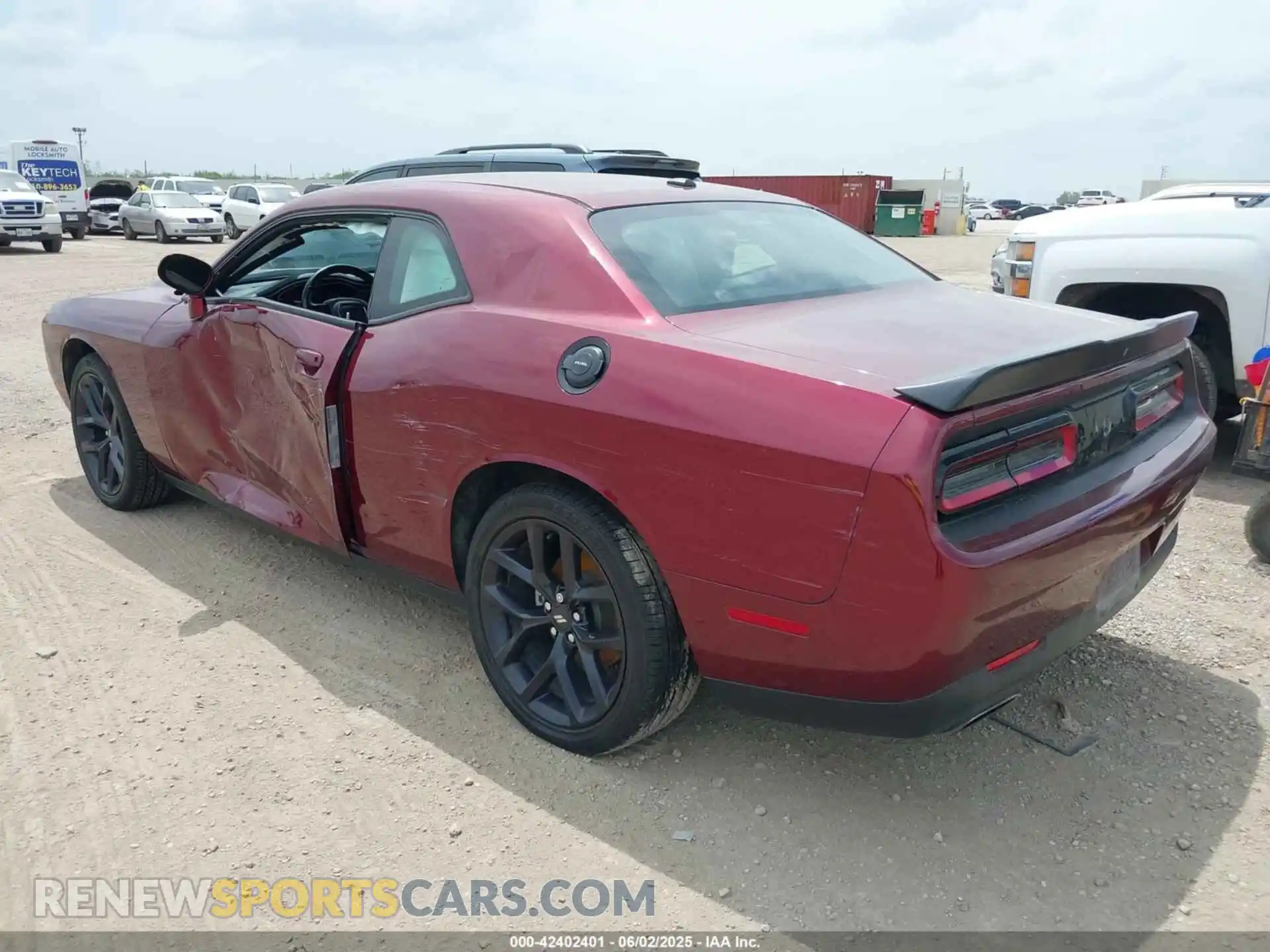 3 Photograph of a damaged car 2C3CDZAG1MH560598 DODGE CHALLENGER 2021