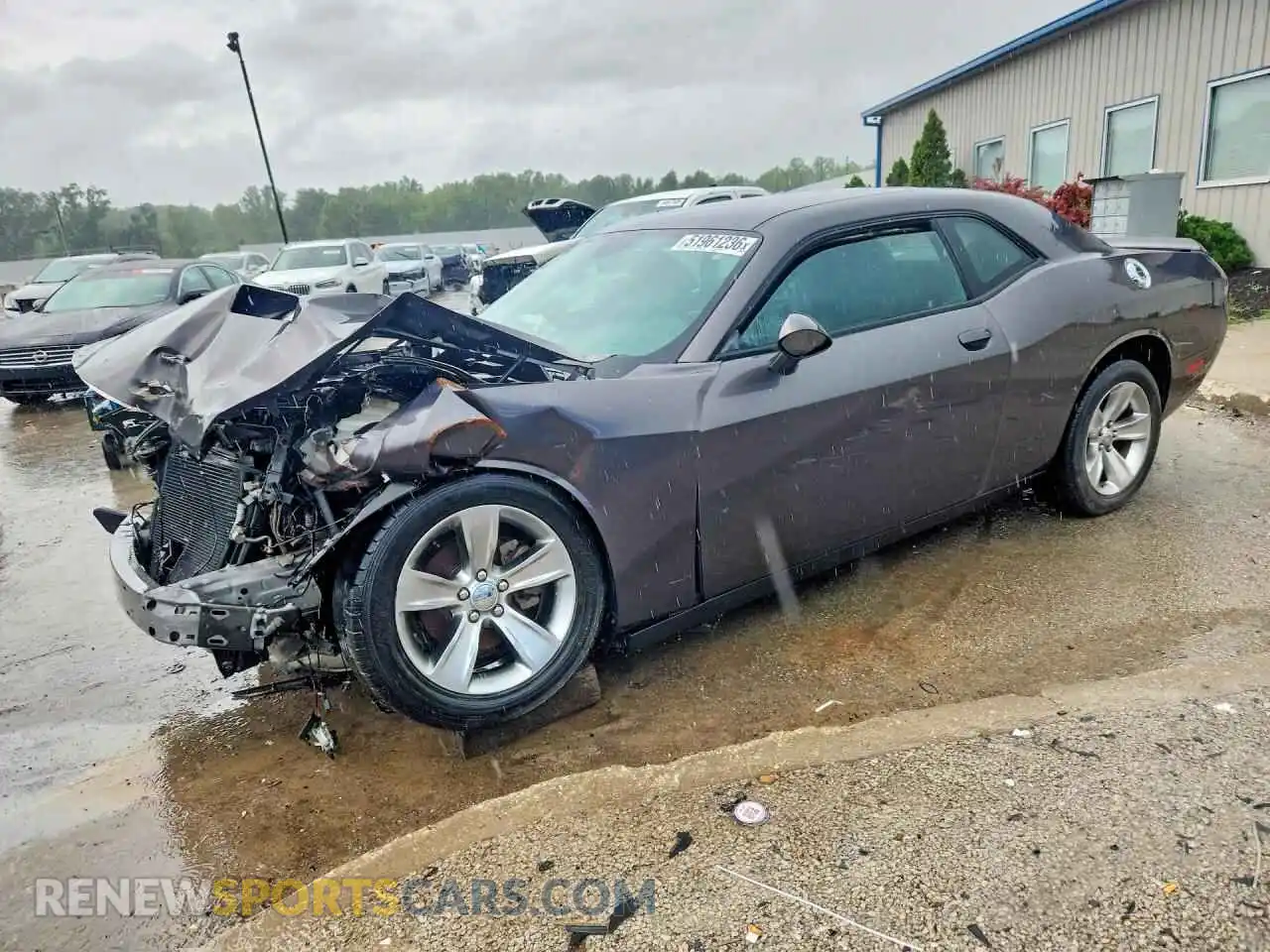 1 Photograph of a damaged car 2C3CDZAG1MH623408 DODGE CHALLENGER 2021
