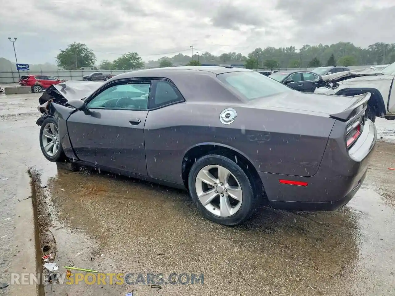 2 Photograph of a damaged car 2C3CDZAG1MH623408 DODGE CHALLENGER 2021
