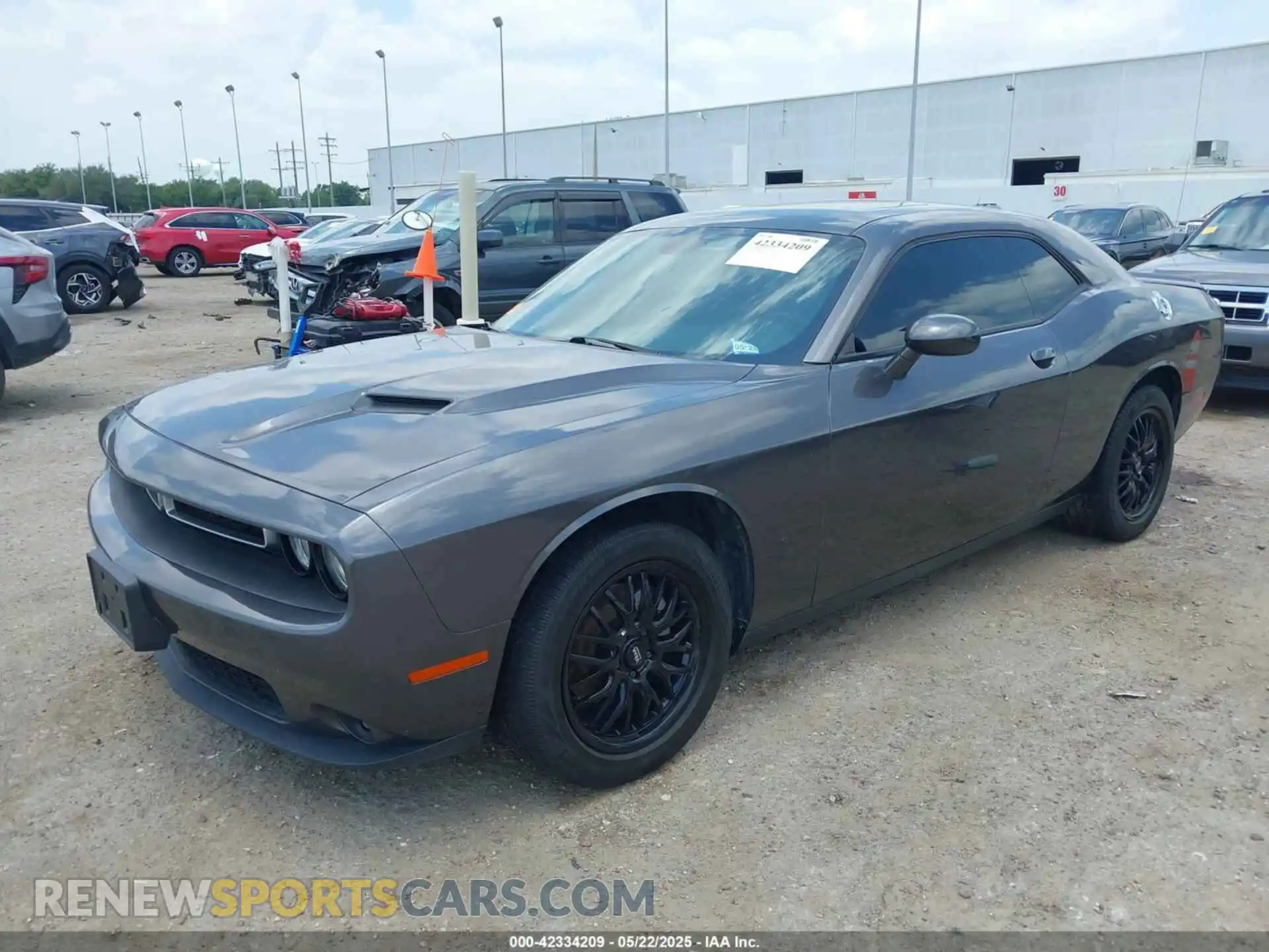 2 Photograph of a damaged car 2C3CDZAG1MH630696 DODGE CHALLENGER 2021