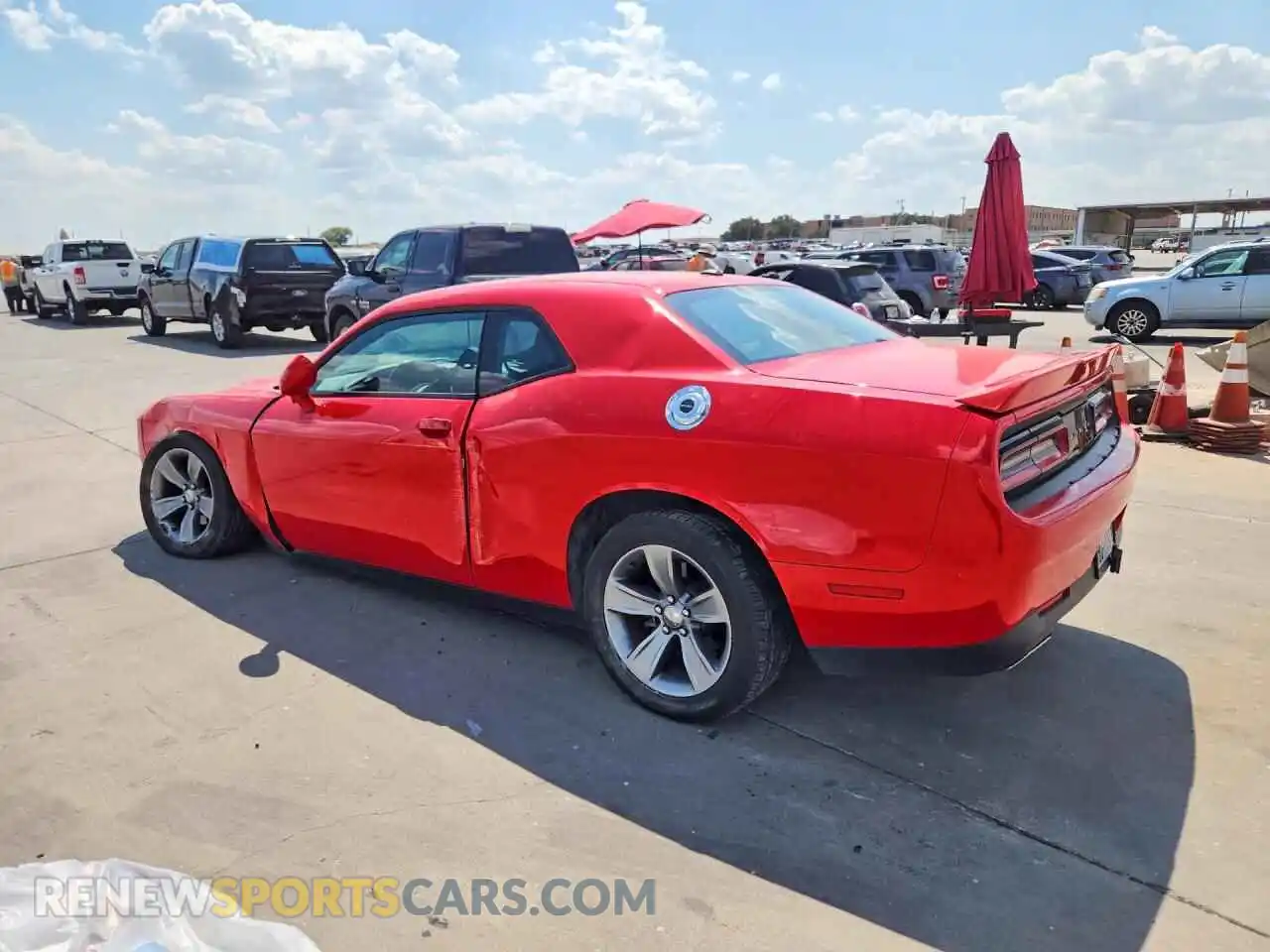 2 fotografías del automóvil dañado 2C3CDZAG2MH516724 DODGE CHALLENGER 2021