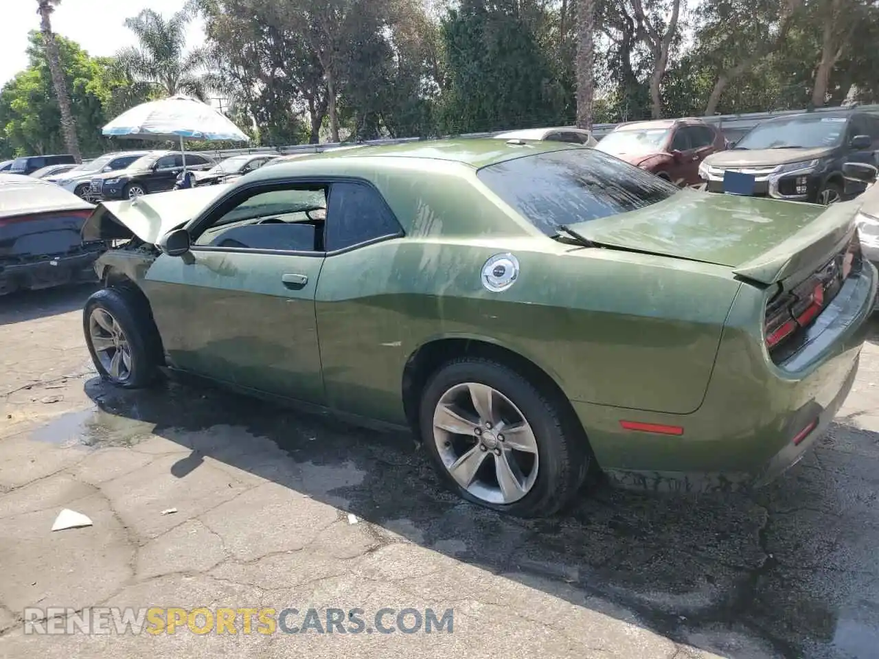 2 Photograph of a damaged car 2C3CDZAG2MH538738 DODGE CHALLENGER 2021