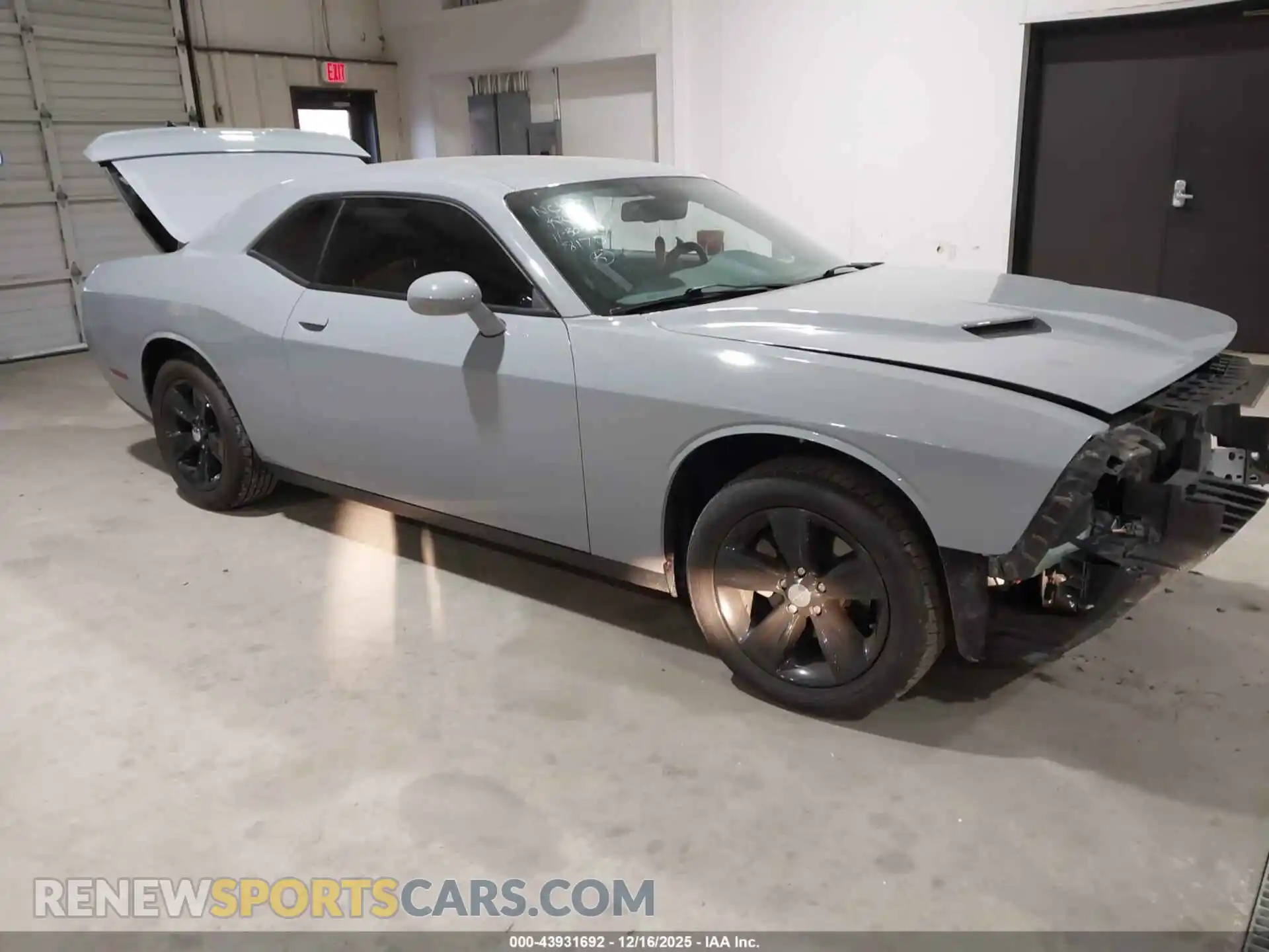 1 Photograph of a damaged car 2C3CDZAG2MH568175 DODGE CHALLENGER 2021