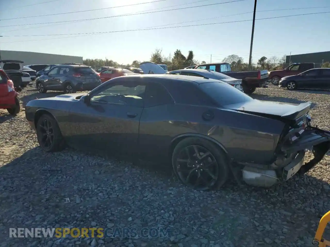 2 Photograph of a damaged car 2C3CDZAG2MH573621 DODGE CHALLENGER 2021