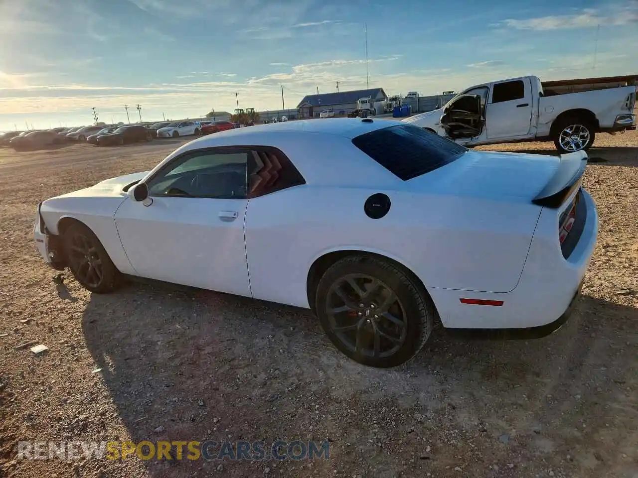 2 Photograph of a damaged car 2C3CDZAG2MH596493 DODGE CHALLENGER 2021