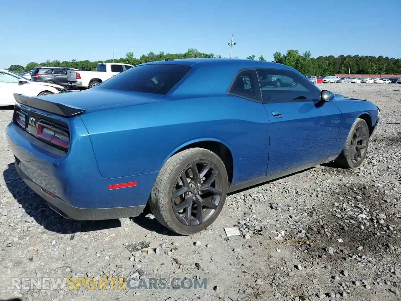 3 Photograph of a damaged car 2C3CDZAG2MH596803 DODGE CHALLENGER 2021