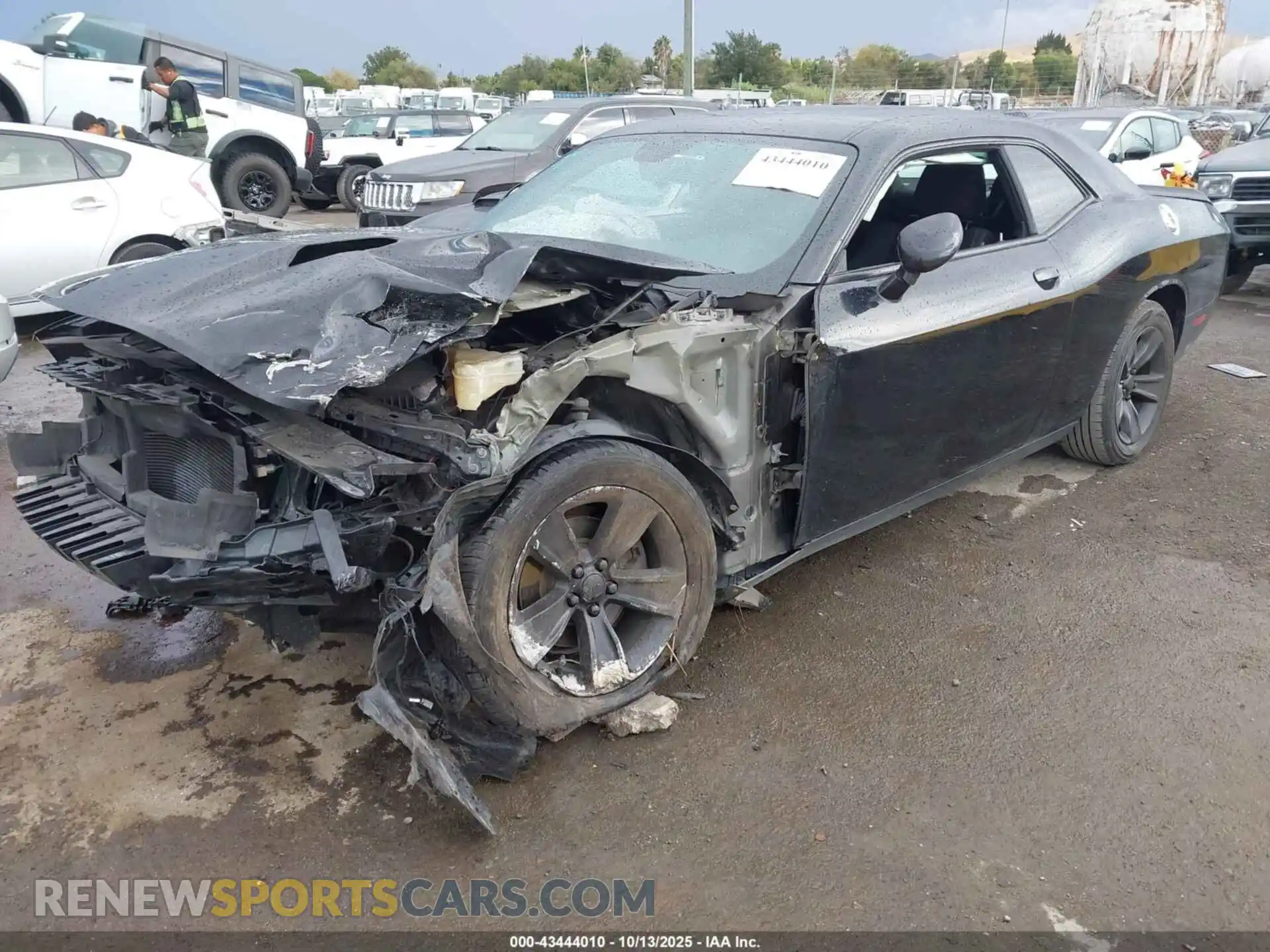 2 Photograph of a damaged car 2C3CDZAG3MH542555 DODGE CHALLENGER 2021