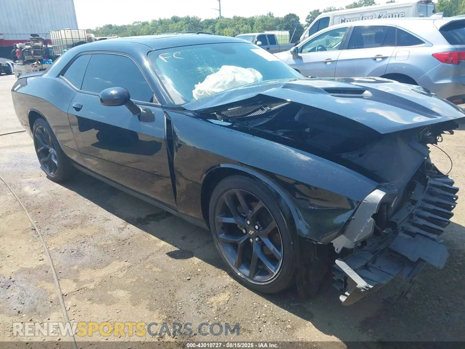 1 Photograph of a damaged car 2C3CDZAG3MH552101 DODGE CHALLENGER 2021