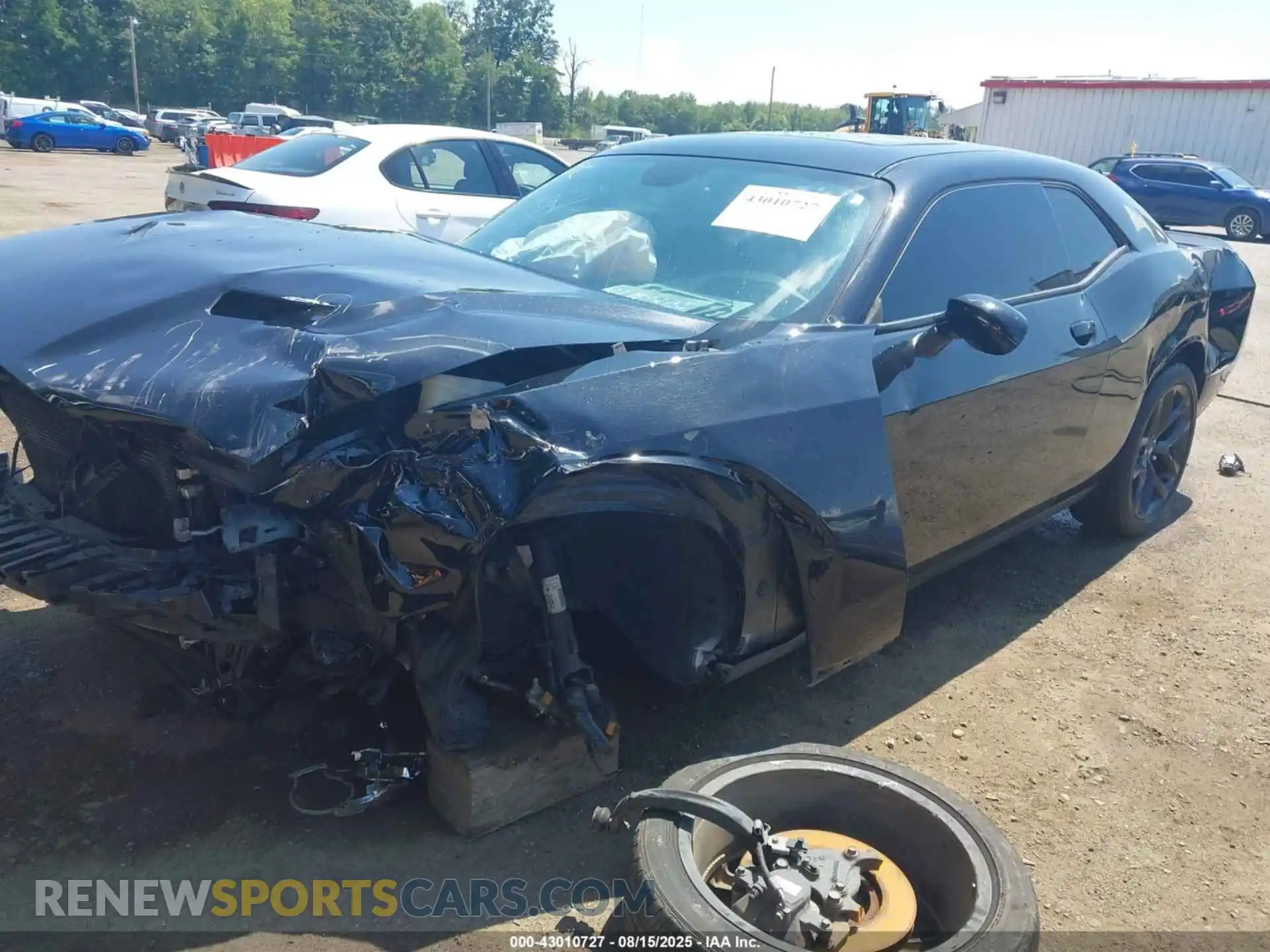 2 Photograph of a damaged car 2C3CDZAG3MH552101 DODGE CHALLENGER 2021