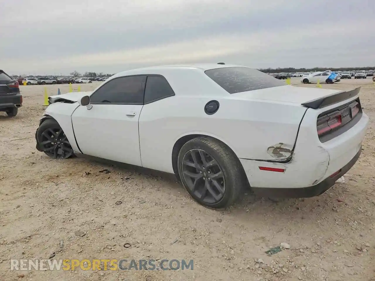2 Photograph of a damaged car 2C3CDZAG3MH567553 DODGE CHALLENGER 2021