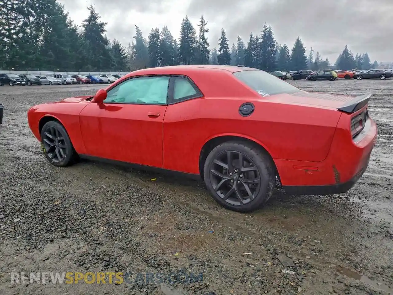 2 Photograph of a damaged car 2C3CDZAG3MH582411 DODGE CHALLENGER 2021