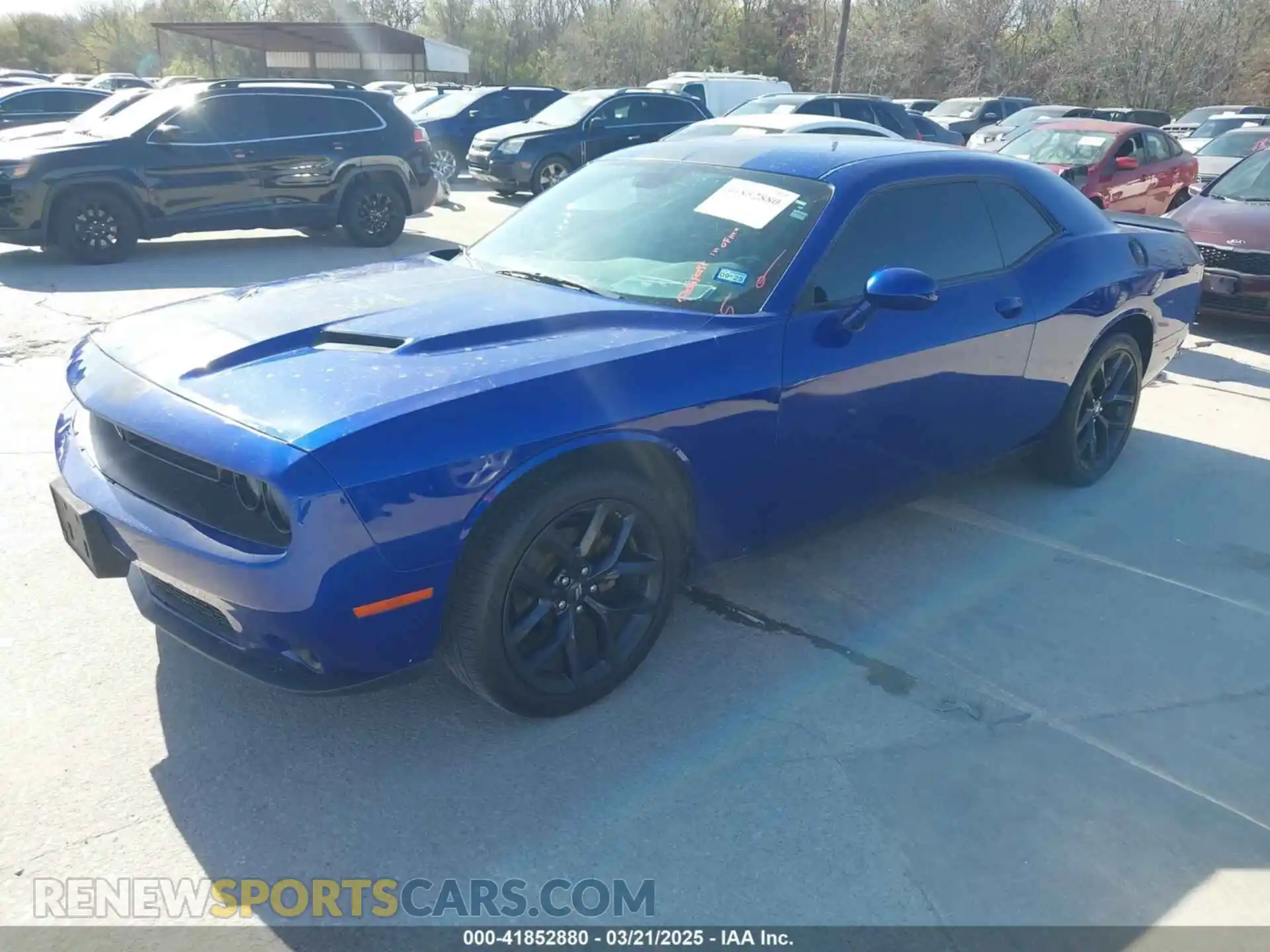 2 Photograph of a damaged car 2C3CDZAG3MH586989 DODGE CHALLENGER 2021