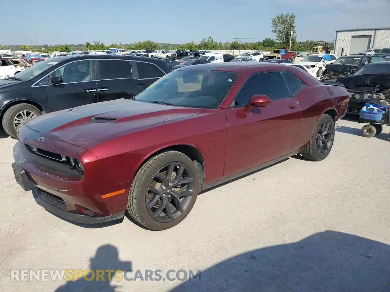 1 Фотография поврежденного автомобиля 2C3CDZAG3MH586992 DODGE CHALLENGER 2021