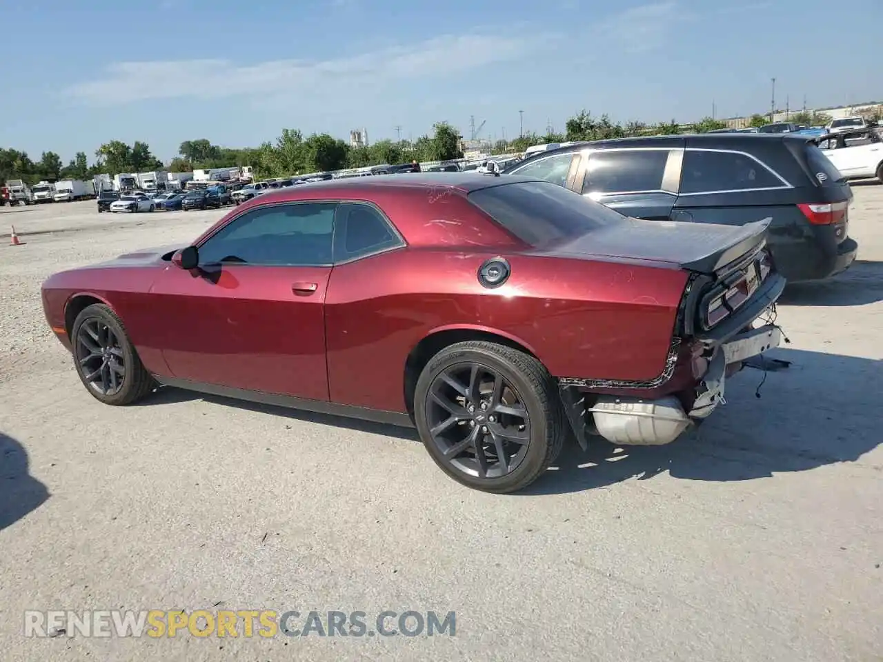 2 Фотография поврежденного автомобиля 2C3CDZAG3MH586992 DODGE CHALLENGER 2021