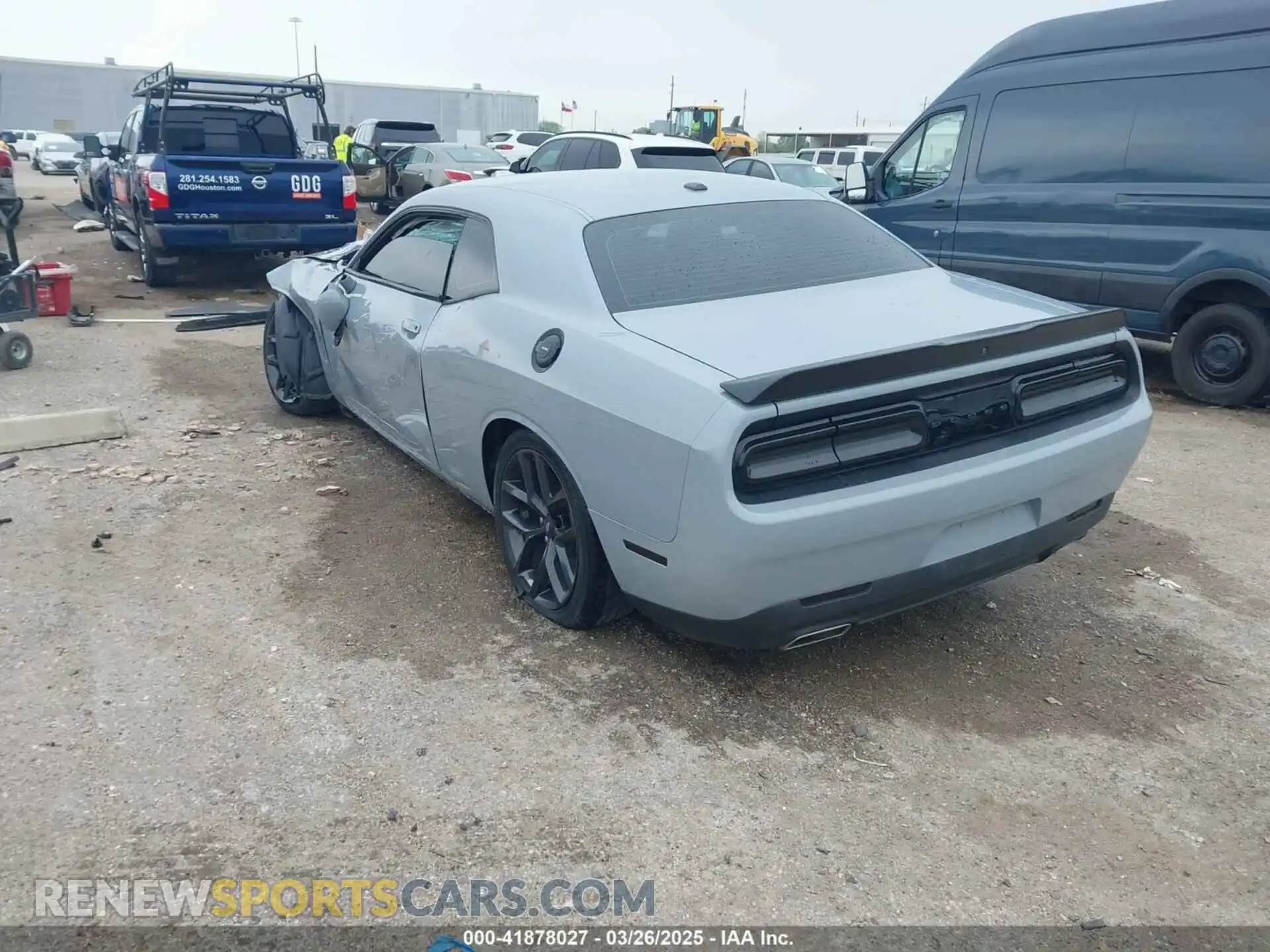 3 Photograph of a damaged car 2C3CDZAG3MH621014 DODGE CHALLENGER 2021