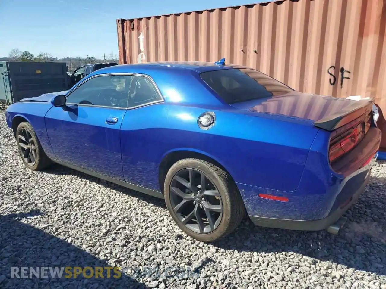 2 Photograph of a damaged car 2C3CDZAG3MH642008 DODGE CHALLENGER 2021