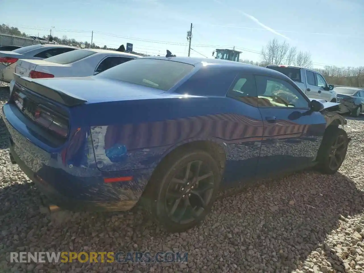 3 Photograph of a damaged car 2C3CDZAG3MH642008 DODGE CHALLENGER 2021