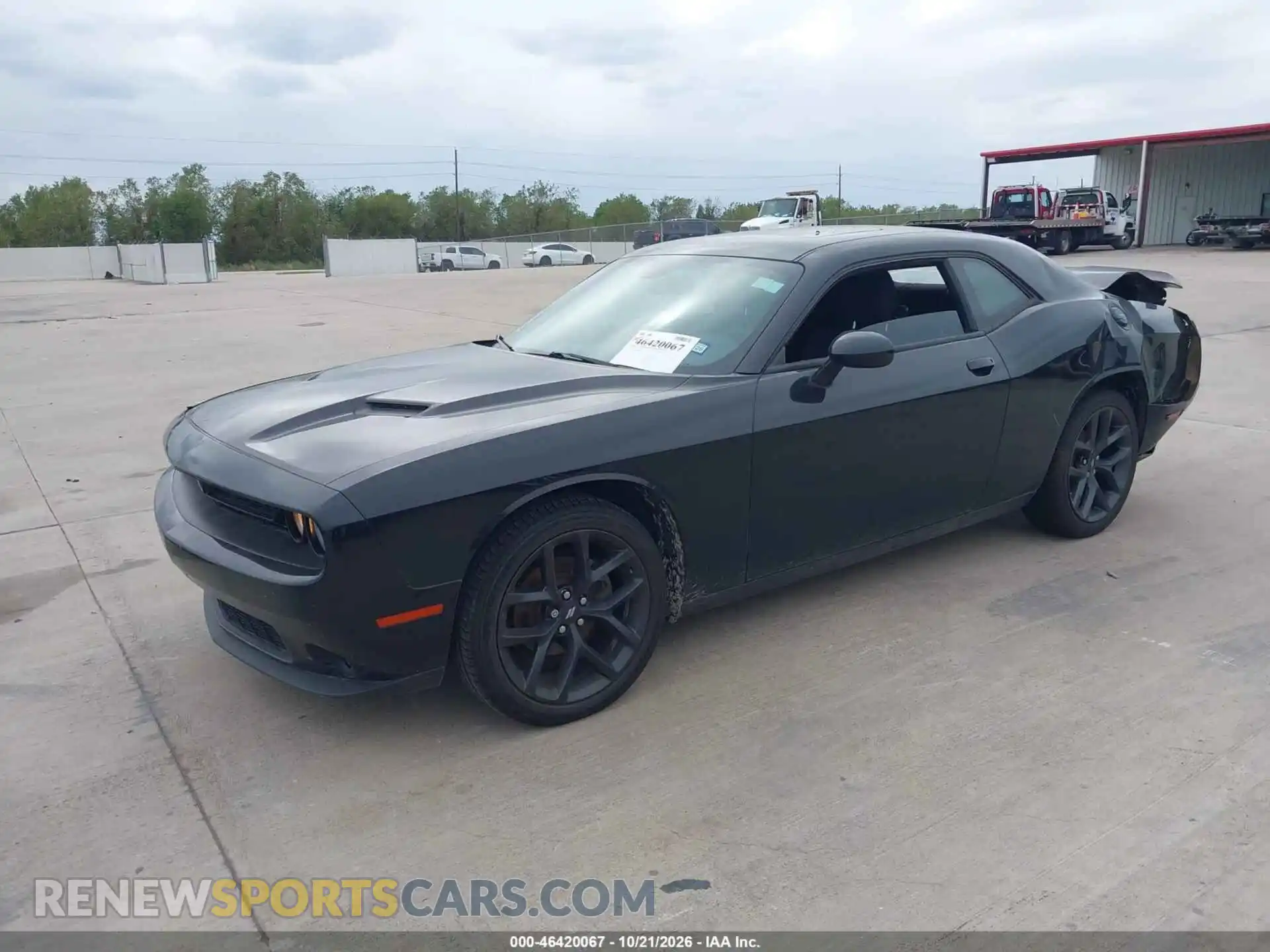 2 fotografías del automóvil dañado 2C3CDZAG4MH509676 DODGE CHALLENGER 2021