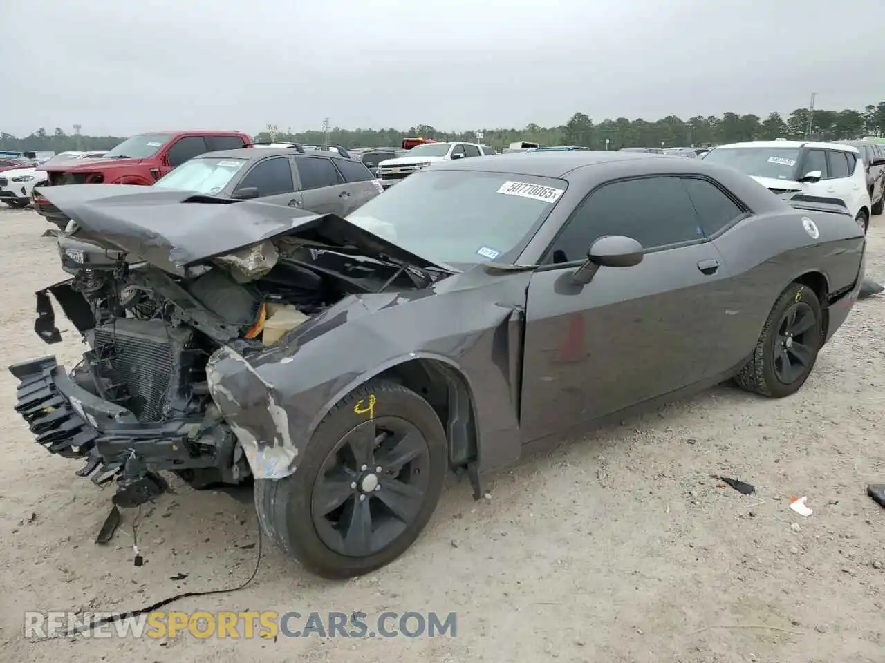 1 Photograph of a damaged car 2C3CDZAG4MH542614 DODGE CHALLENGER 2021
