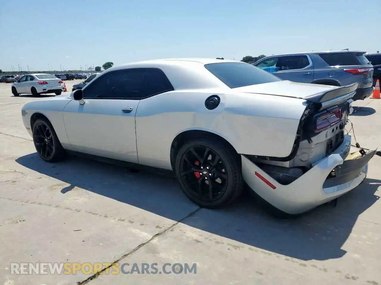 2 Photograph of a damaged car 2C3CDZAG4MH552186 DODGE CHALLENGER 2021