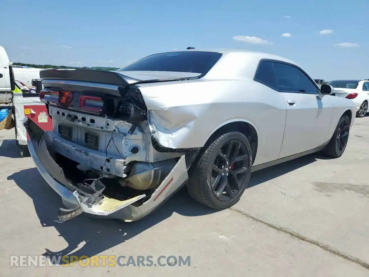 3 Photograph of a damaged car 2C3CDZAG4MH552186 DODGE CHALLENGER 2021