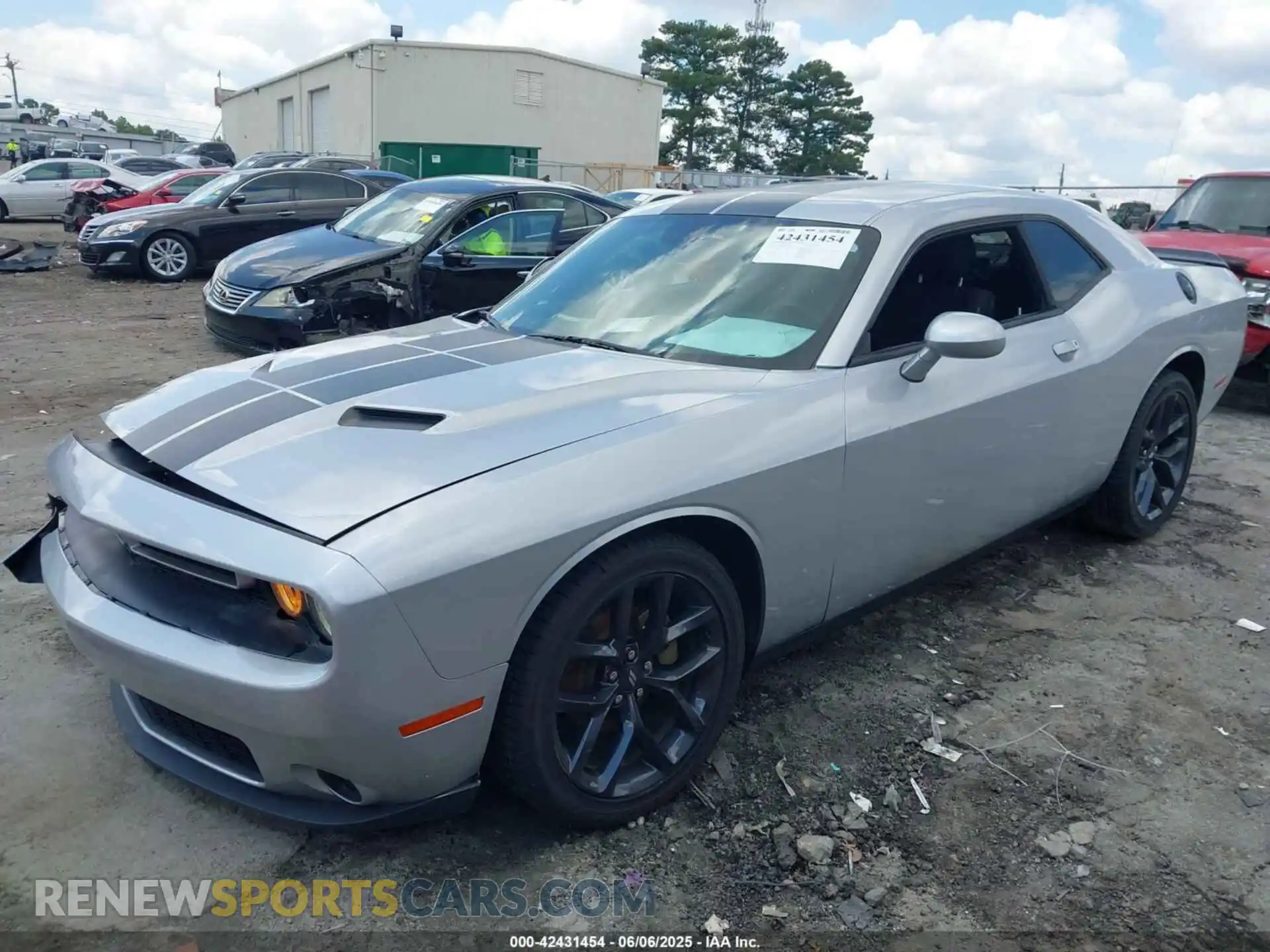 2 Photograph of a damaged car 2C3CDZAG4MH641644 DODGE CHALLENGER 2021