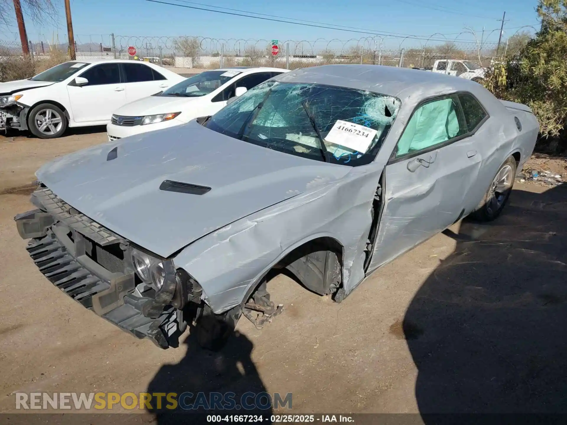 2 Photograph of a damaged car 2C3CDZAG5MH534621 DODGE CHALLENGER 2021